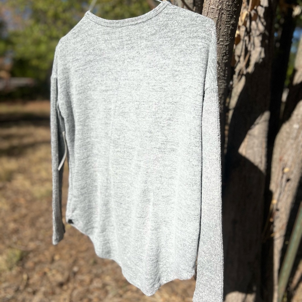 NWT Sweet Romeo Gray Sweater - Picture 2 of 8
